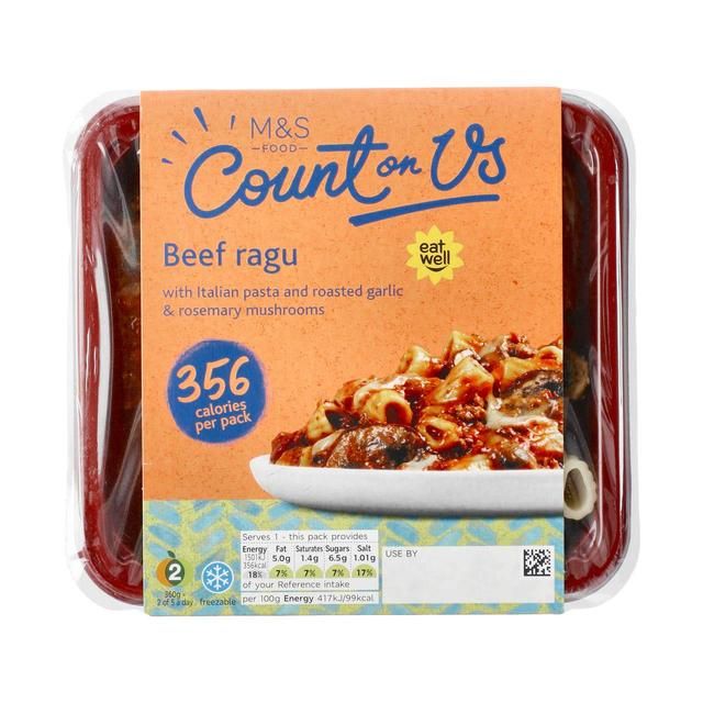 M&S Count On Us Beef Ragu 360g