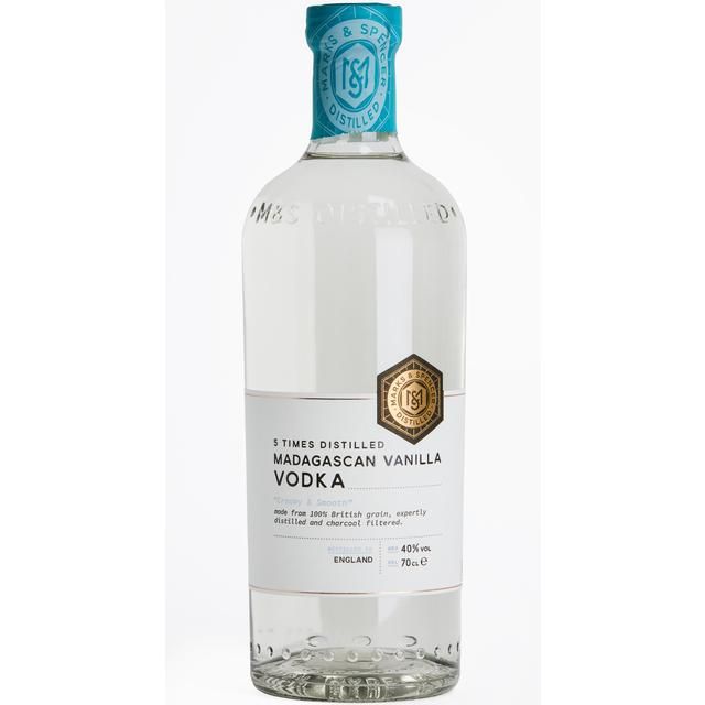 M&S Distilled 5 Times Distilled Madagascan Vanilla Vodka 700ml