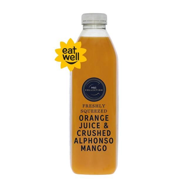 M&S Freshly Squeezed Orange Juice & Crushed Mango 1L