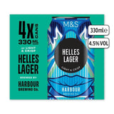 M&S Helles Lager 4 x 330ml