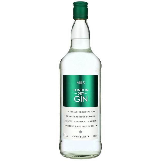 M&S London Dry Gin 1L