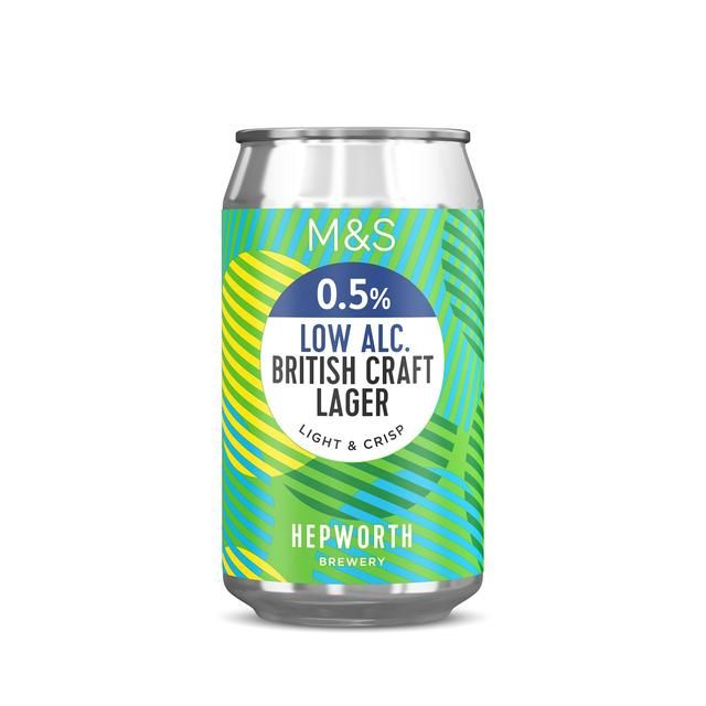 M&S Low Alcohol British Craft Lager 330ml