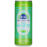 M&S Low Alcohol Lime Mojito 250ml
