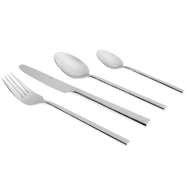 M&S Manhattan Stainless Steel Cutlery Set 16 per pack