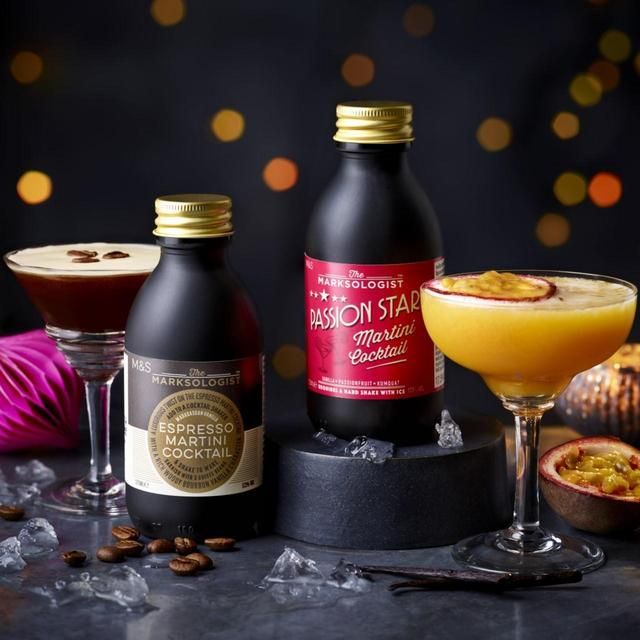 M&S Mini Marksologist Vanilla Espresso Martini Cocktail 125ml