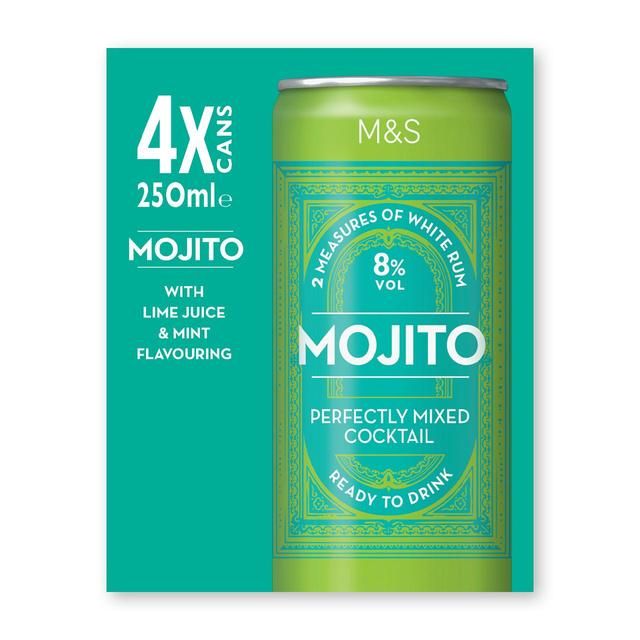 M&S Mojito 4 x 250ml