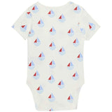 M&S Nautical Bodysuits Newborn-3 Years Ecru