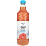 M&S No Added Sugar Pink Grapefruit High Juice 1L
