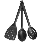 M&S Nylon Utensils Set Black 3 per pack