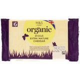 M&S Organic British Extra Mature Cheddar 350g