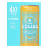 M&S Pina Colada 4 x 250ml