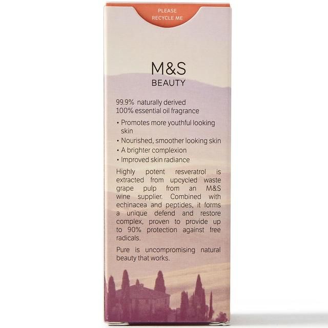 M&S Pure Natural Radiance Rich Face Oil 30ml