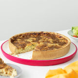 M&S Quiche with Caramelised Onion Cheddar & Emmental Cheese 1.5kg