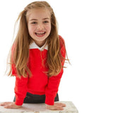 M&S Red Unisex 2Pk Cotton Jumper with Staynew 3-14 Y