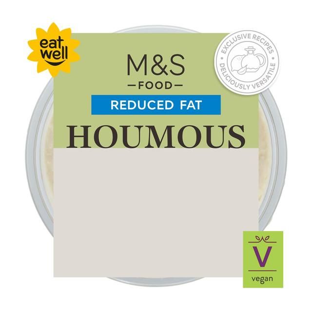 M&S Reduced Fat Houmous with Extra Virgin Olive Oil 230g
