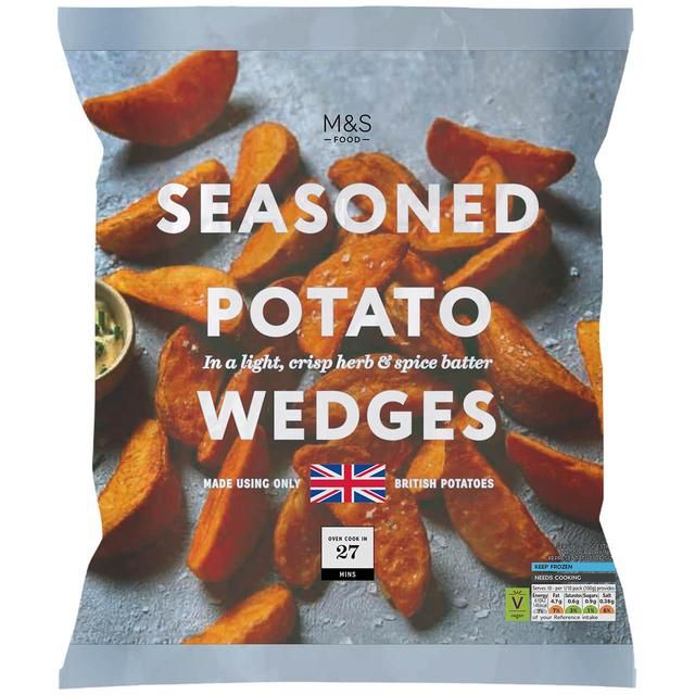 M&S Seasoned Potato Wedges Frozen 1kg