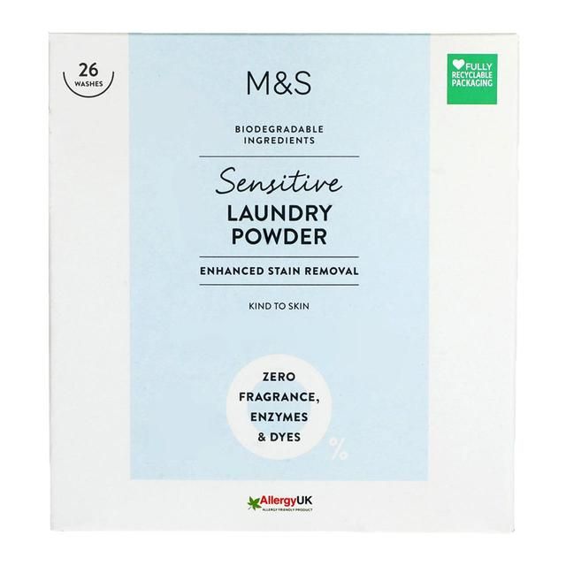 M&S Sensitive Laundry Powder 1.43kg
