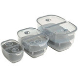 M&S Set of 3 Nesting Fridge Storage Containers 3 per pack