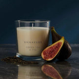 M&S Signature Green Tea & Fig Boxed Candle