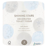 M&S Silver Stars Toilet Paper 4 per pack