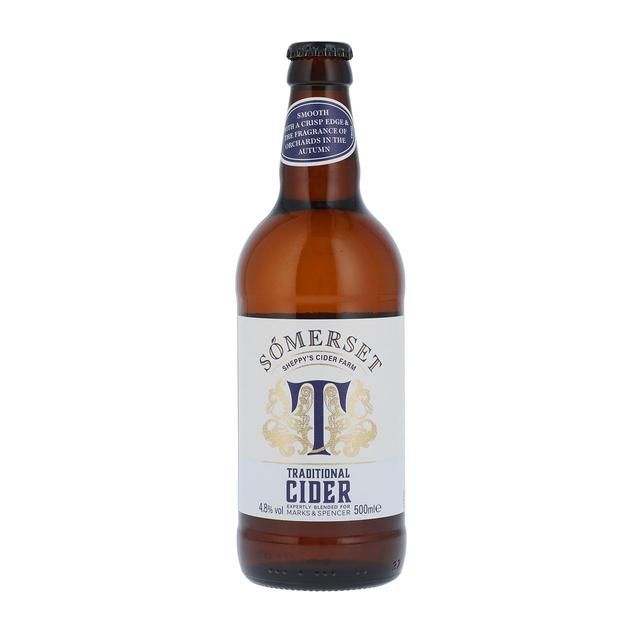 M&S Somerset Traditional Cider 500ml