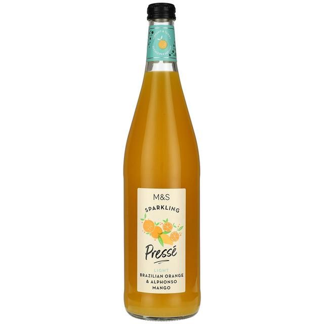 M&S Sparkling Light Orange & Mango Presse 750ml