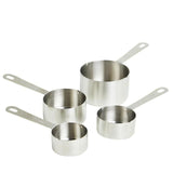 M&S Stainless Steel Measuring Cups Silver