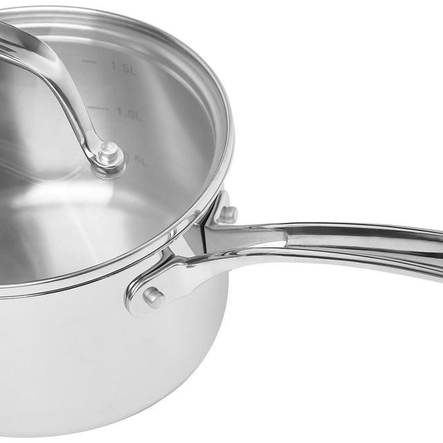 M&S Stainless Steel Saucepan 16cm