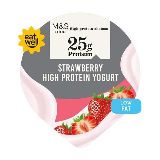 M&S Strawberry High Protein Yogurt 200g