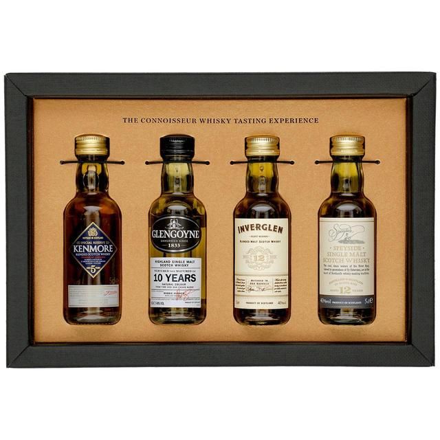 M&S The Connoisseur Whisky Tasting Experience 4 x 5cl