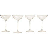 M&S The Sommelier's Edit Set of 4 Champagne Saucers 'One Size Clear 4 per pack