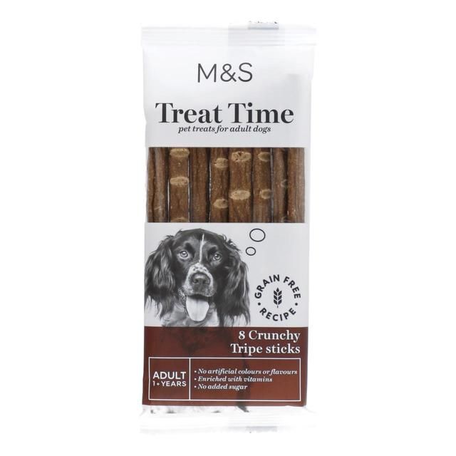 M&S Tripe Dog Stick Treats 48g