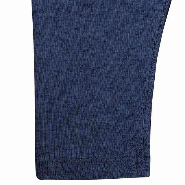 M&S Unisex Cotton Ribbed Leggings 0-3 Years Navy