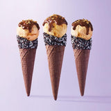 M&S VIVA 6 Dipped Waffle Cones 6 per pack