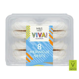 M&S VIVA 8 Meringue Nests 96g