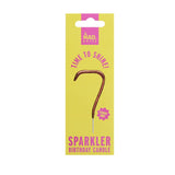MAD Party Rose Gold Number Sparklers 7