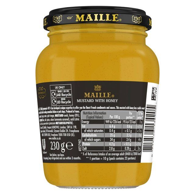 Maille Dijon Mustard With Honey 230g
