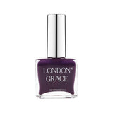London Grace Vhari Nail Polish Dark Purple 12ml
