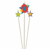 Amscan Number Star Pick Candles