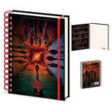 Stranger Things Every Ending Has A Beginning A5 Notebook