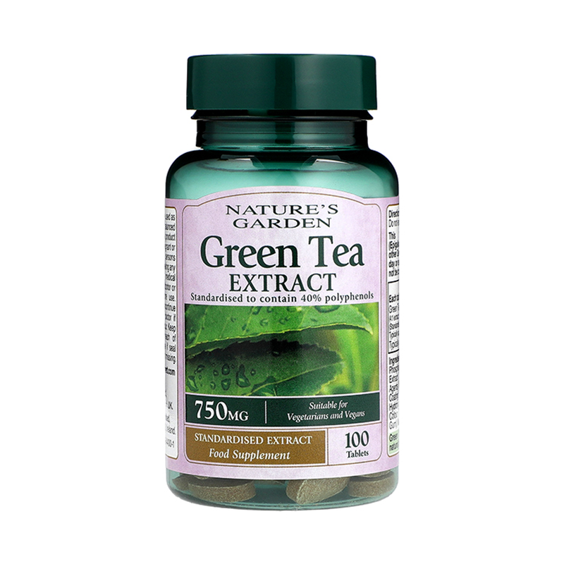 Green Tea Extract 750mg Antioxidant Support 100 Tablets