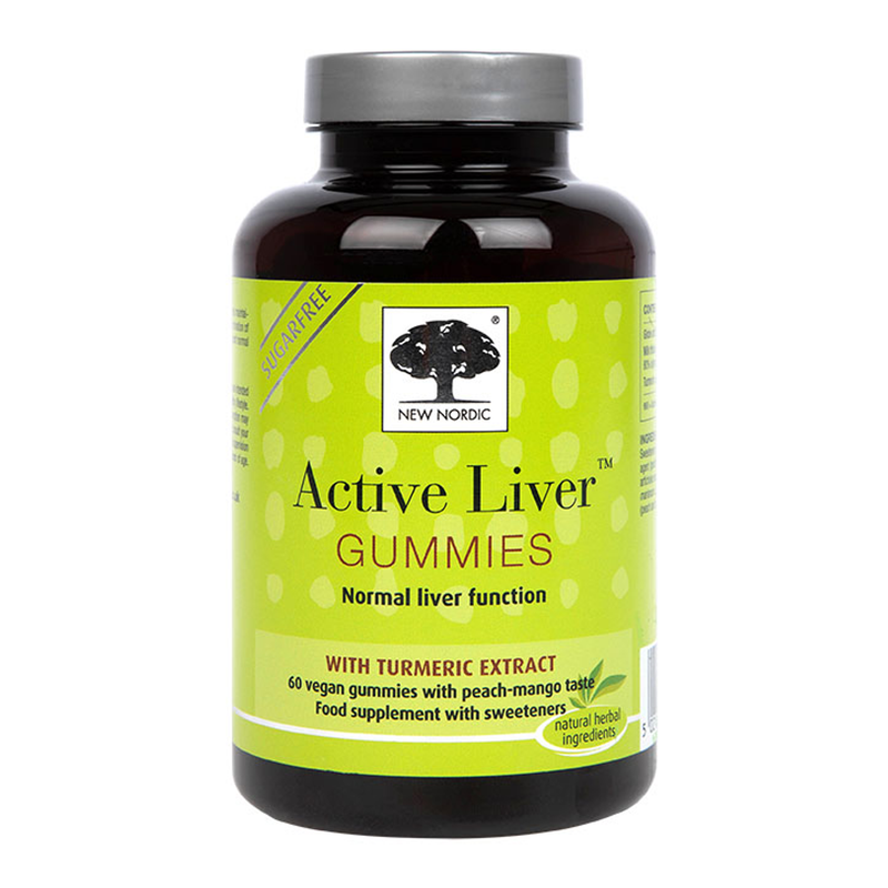 Liver Support Herbal Gummies with Milk Thistle and Artichoke 60s