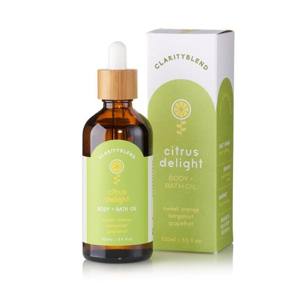 Clarity Blend Citrus Delight Body & Bath Oil 100ml