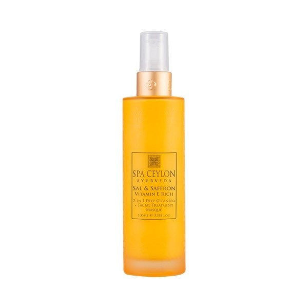 SPA CEYLON Sal&Saffron VitaminE Rich Deep Cleanser Facial Masque 100ml