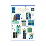 Simon Elvin Isabel Garden With Love Son Card (Pack of 6)