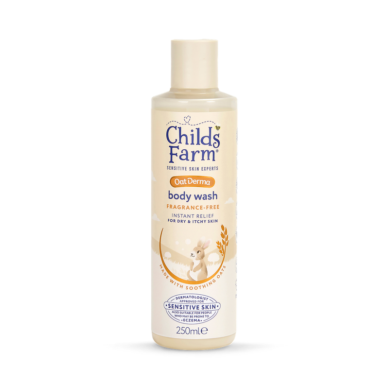 Childs Farm Oatderma Body Wash Fragrance-Free 250ml