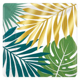 Amscan Key West Square Party Plates (Pack of 8) (26cm)