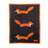Ziggle Mister Fox Blanket Brown