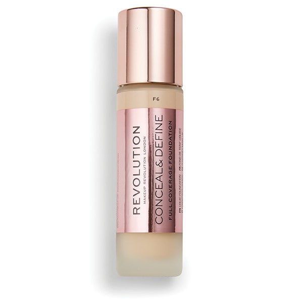 Revolution Conceal & Define Foundation F6