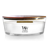 Woodwick Ellipse White Tea & Jasmine Candle 16oz